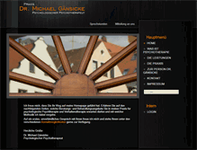 Tablet Screenshot of praxis-gaensicke.de